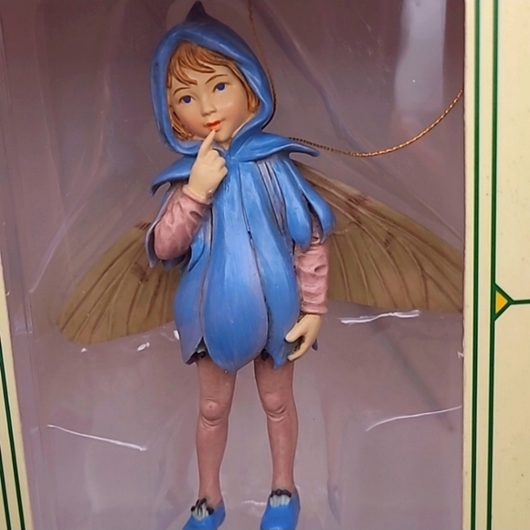 Cicely Mary Barker Flower Fairies Series VII Scilla Fairy ornament - Picture 5 of 5